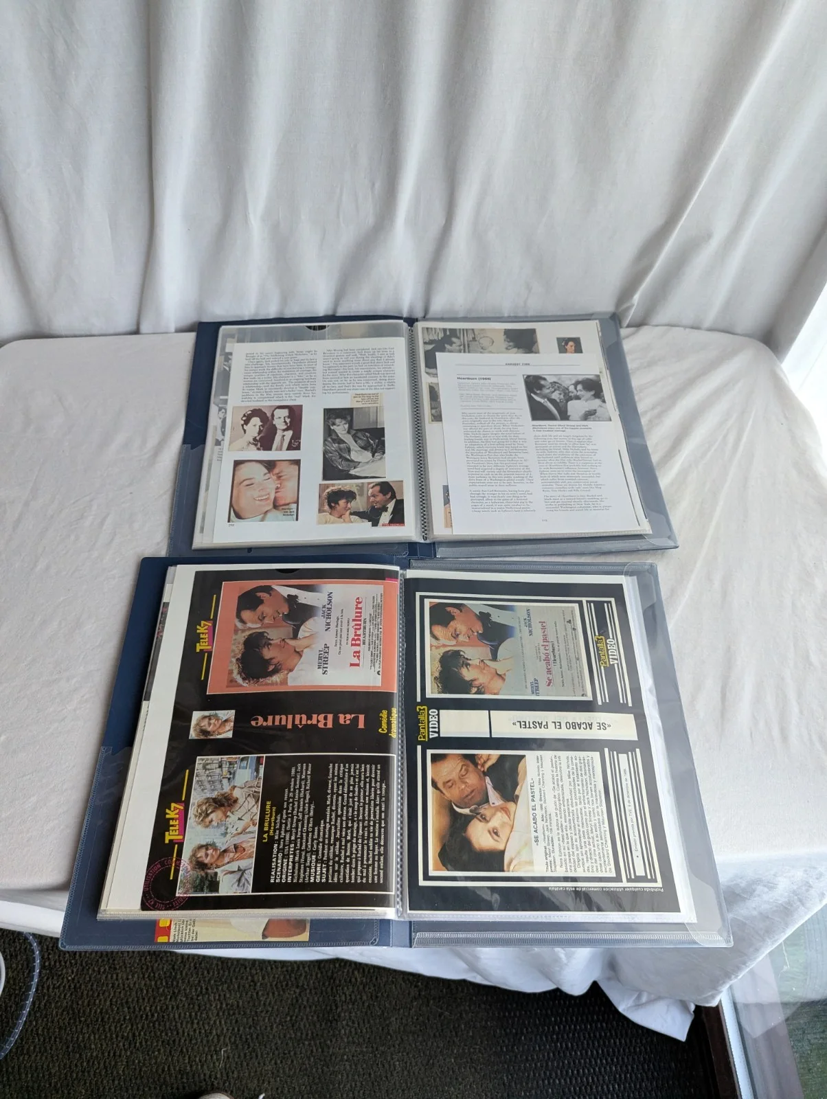 Heartburn Memorabilia Archive Meryl Streep Photos & Articles Rare Jack Nicholson, изображение 5