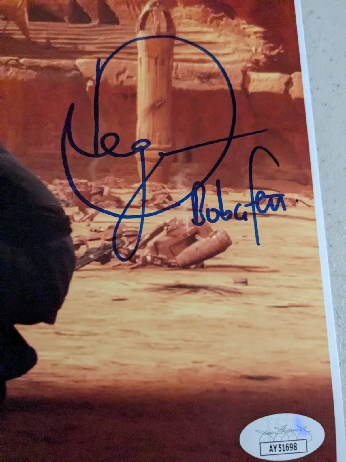 Daniel Logan — DANIEL LOGAN Star Wars signed 8x10 Photo Young Boba Fett Autograph JSA COA E, image 2