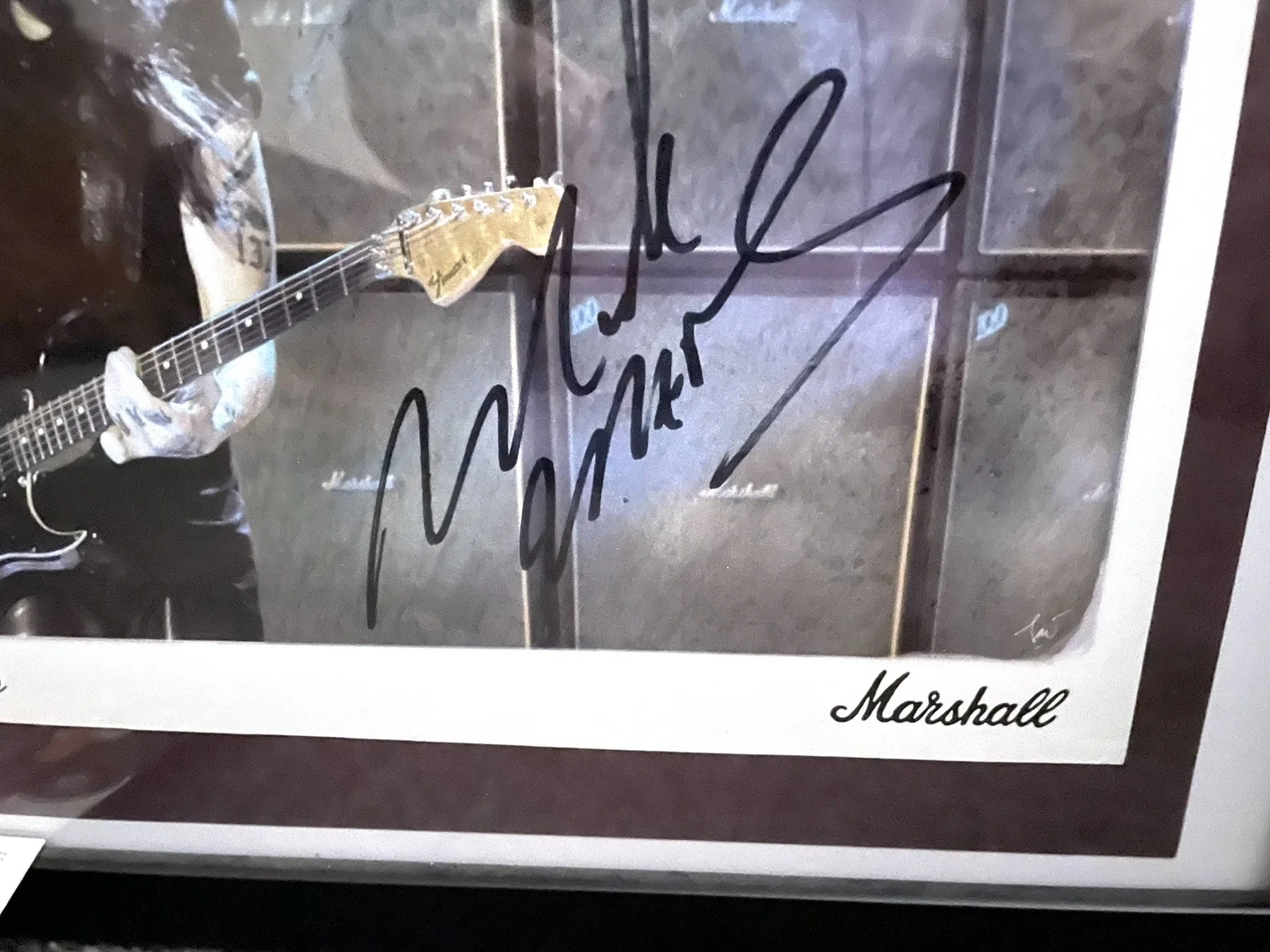 Mick Mars Autographed Marshall Promo 8x10 Motley Crue JSA, image 4