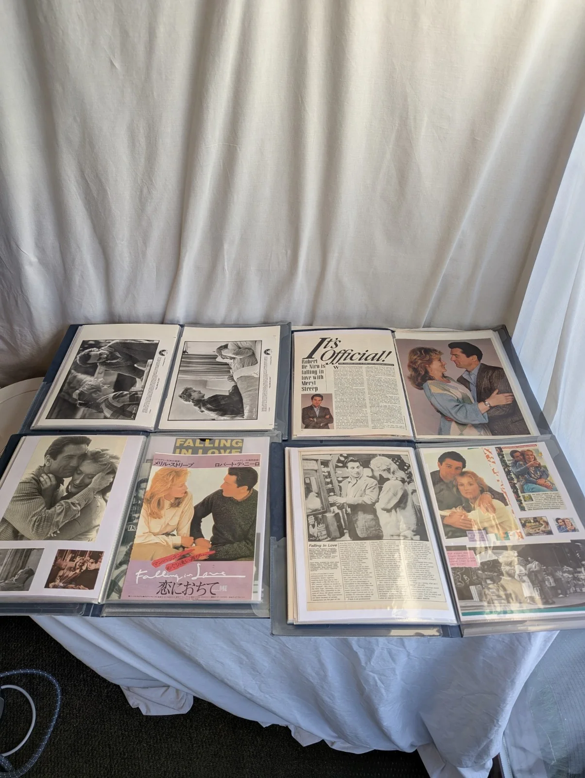Falling in Love Film Memorabilia Archive Meryl Streep Photos & Articles Rare, изображение 3