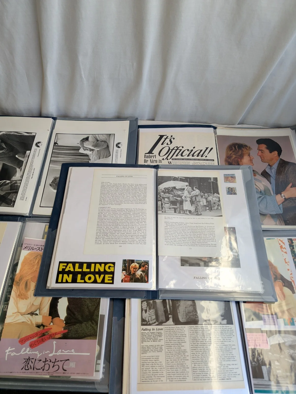 Falling in Love Film Memorabilia Archive Meryl Streep Photos & Articles Rare, изображение 4
