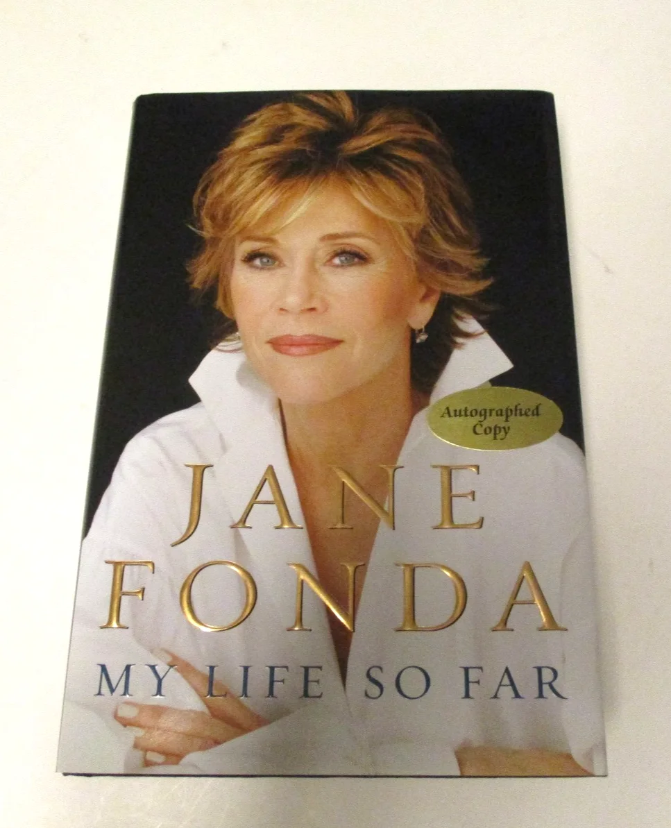 Jane Fonda Random House Autographed Book 1st Edition, image 2