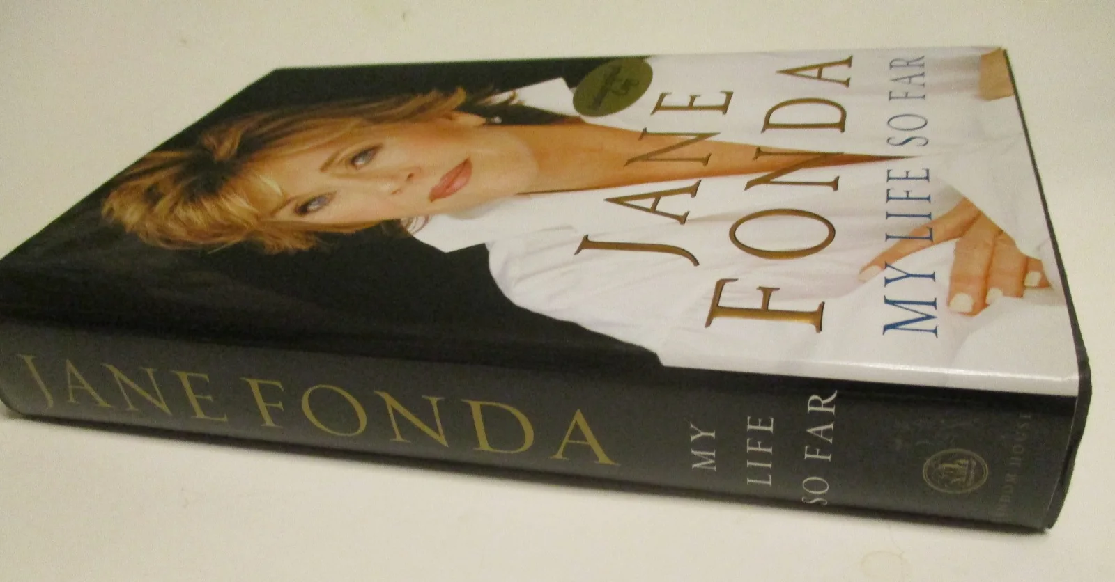 Jane Fonda Random House Autographed Book 1st Edition, image 4