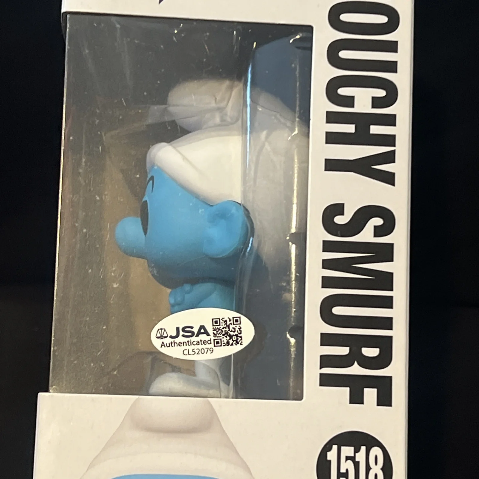 George Lopez — George Lopez Signed Autographed Grouchy Smurf Funko Pop The Smurfs, image 3