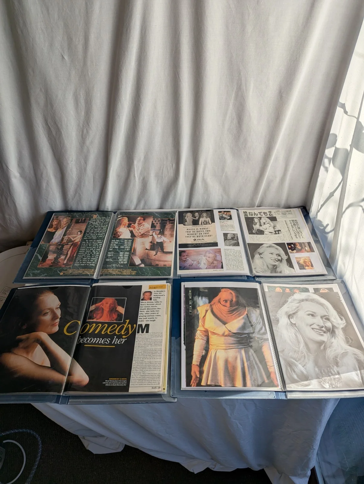 Death Becomes Her Film Memorabilia Archive Meryl Streep Photos & Articles Rare, изображение 2