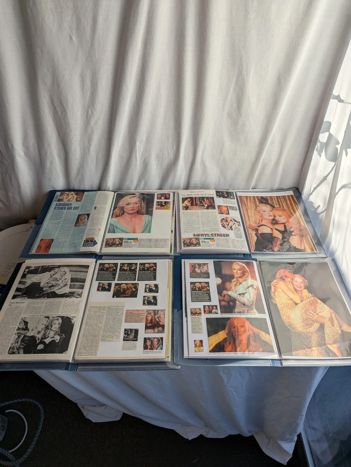 Death Becomes Her Film Memorabilia Archive Meryl Streep Photos & Articles Rare, изображение 3