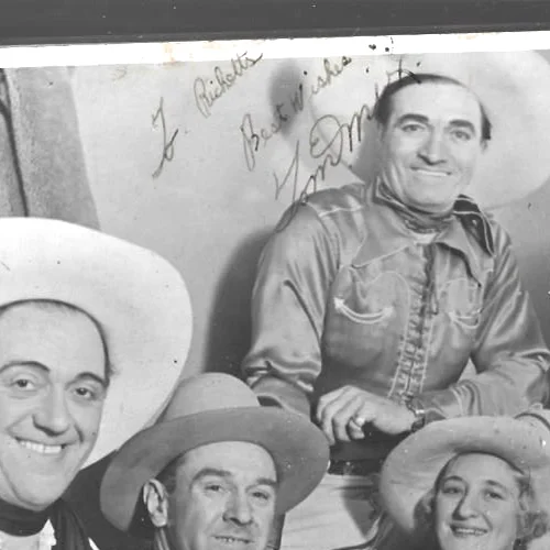 Original Hand Signed Tom Mix autograph on 8 x 10 photo, image 2