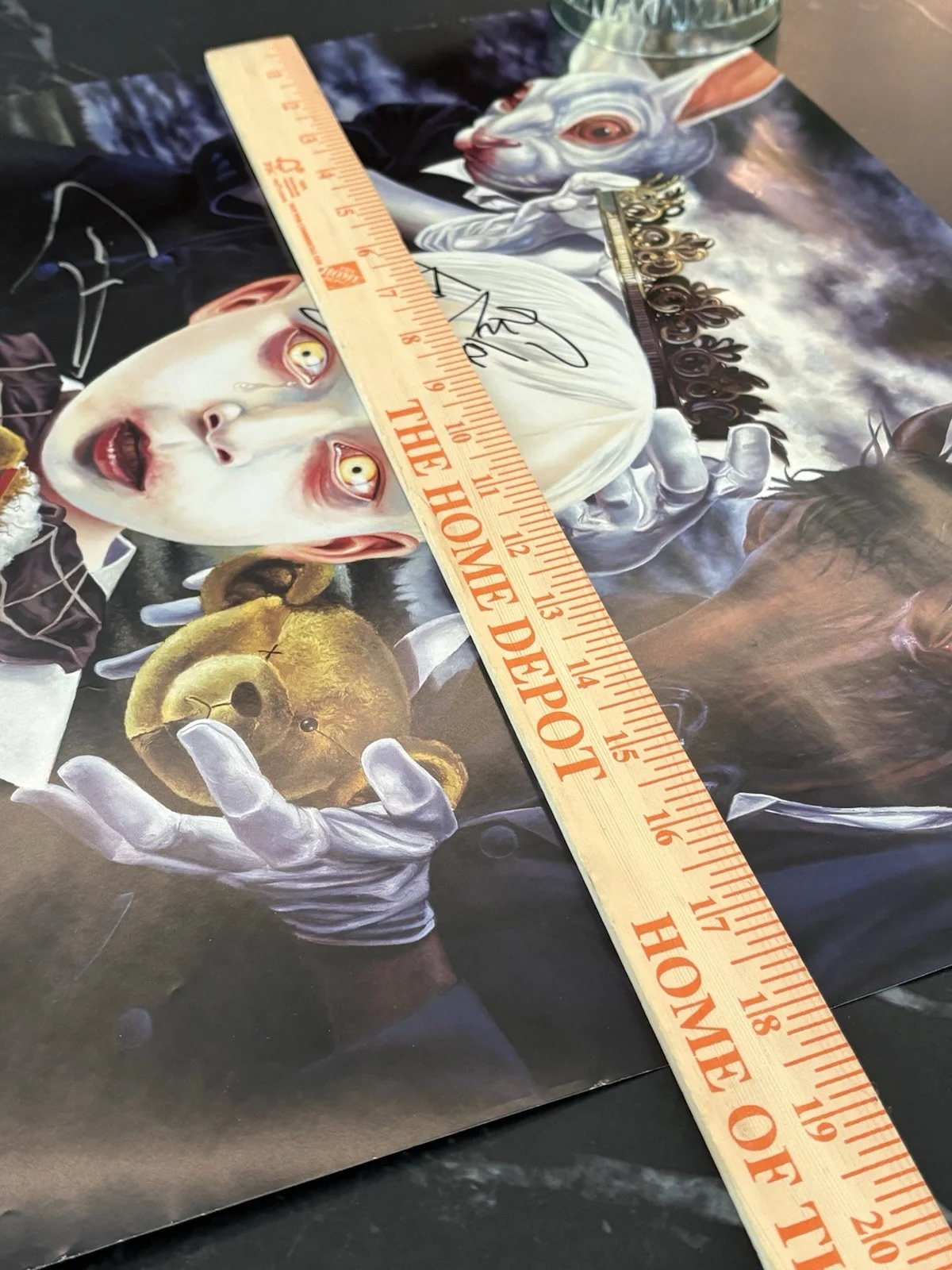VTG KoRn 2005 See You On The Other Side signed x4 autographed poster, image 5