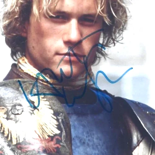 Original Hand Signed Heath Ledger autograph on 8 x 10 photo, image 2