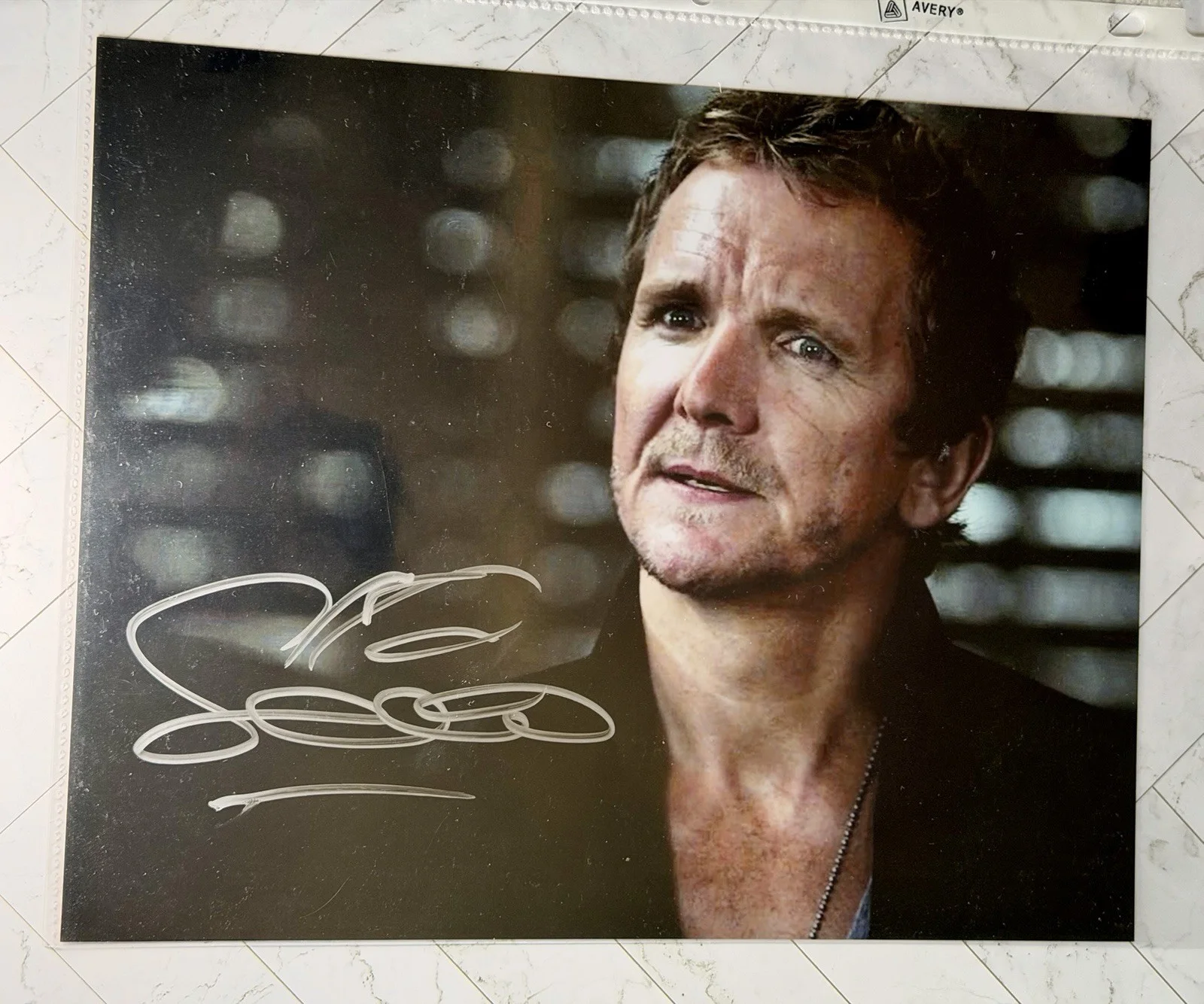 Sebastian Roché — Sebastian Roché Signed 8x10 Supernatural Balthazar Photo Auto Silver Signature
