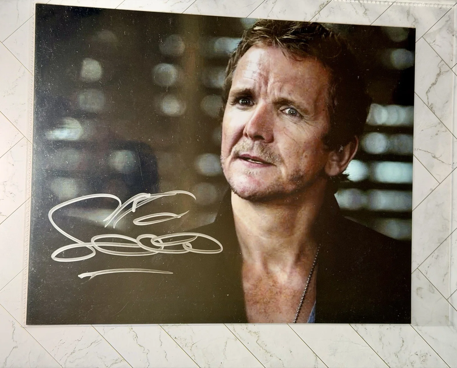 Sebastian Roché — Sebastian Roché Signed 8x10 Supernatural Balthazar Photo Auto Silver Signature, изображение 2