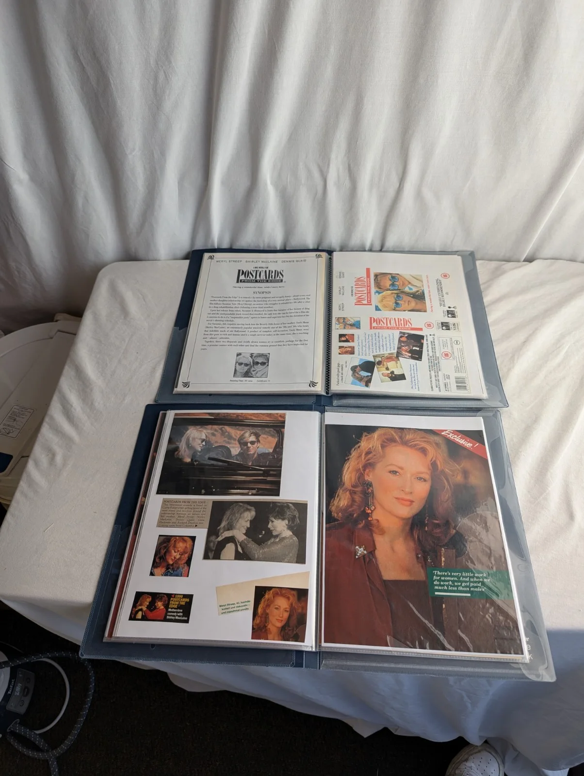 Postcards From The Edge Film Memorabilia Archive Meryl Streep Photos & Articles, изображение 5
