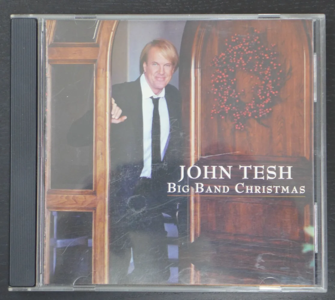 JOHN TESH AUTOGRAPHED BIG BAND CHRISTMAS SIGNED CD BOOKLET & CD 2011, image 2