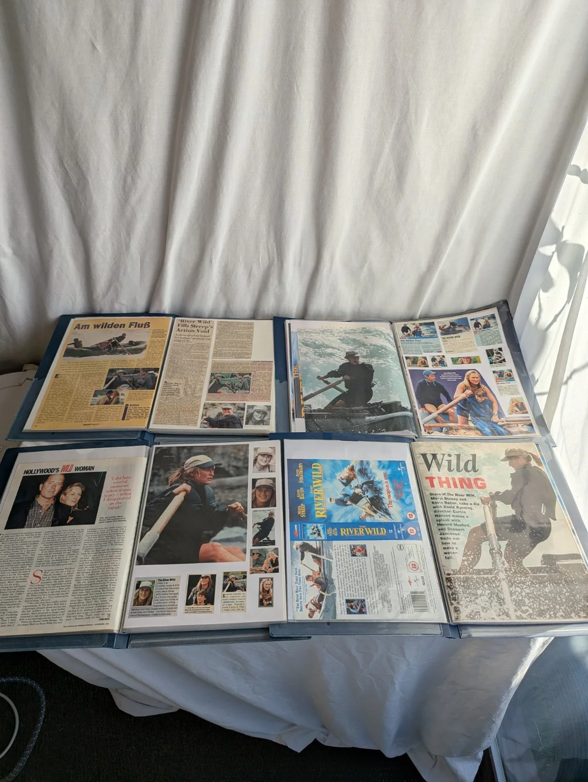 The River Wild Film Memorabilia Archive Meryl Streep Photos & Articles Rare, изображение 2
