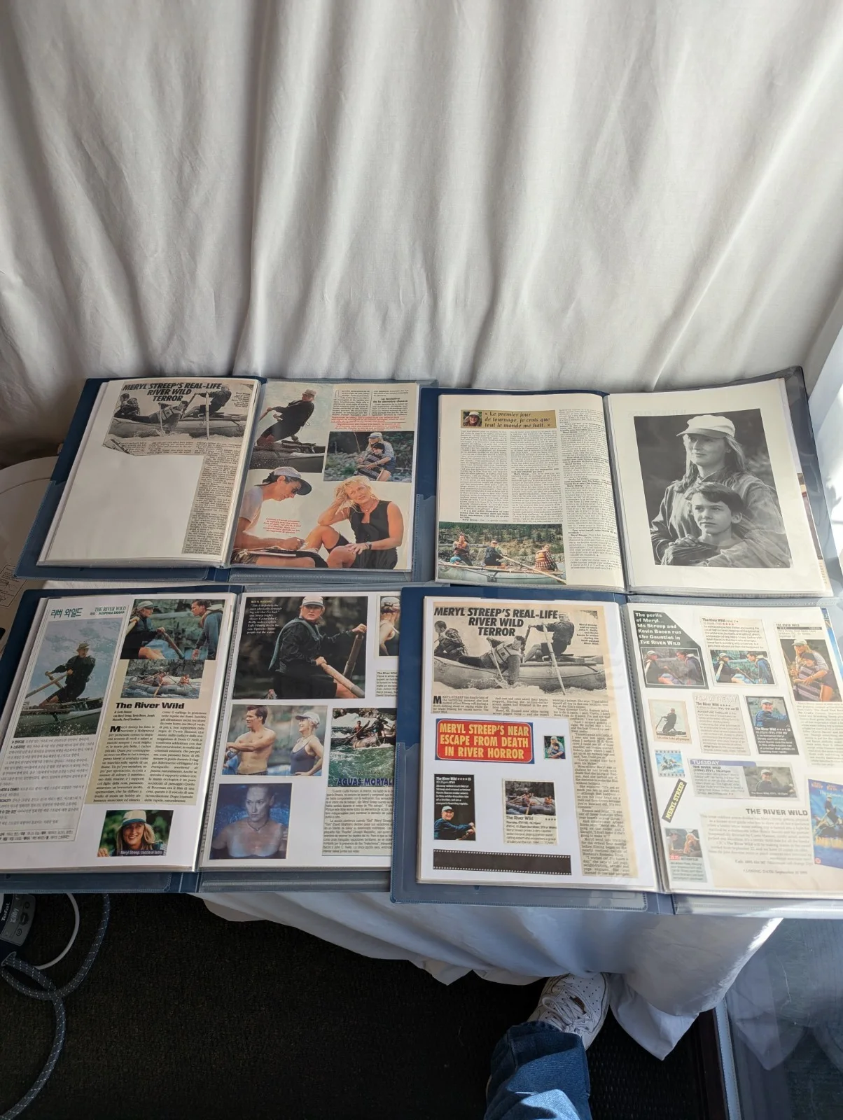 The River Wild Film Memorabilia Archive Meryl Streep Photos & Articles Rare, изображение 3