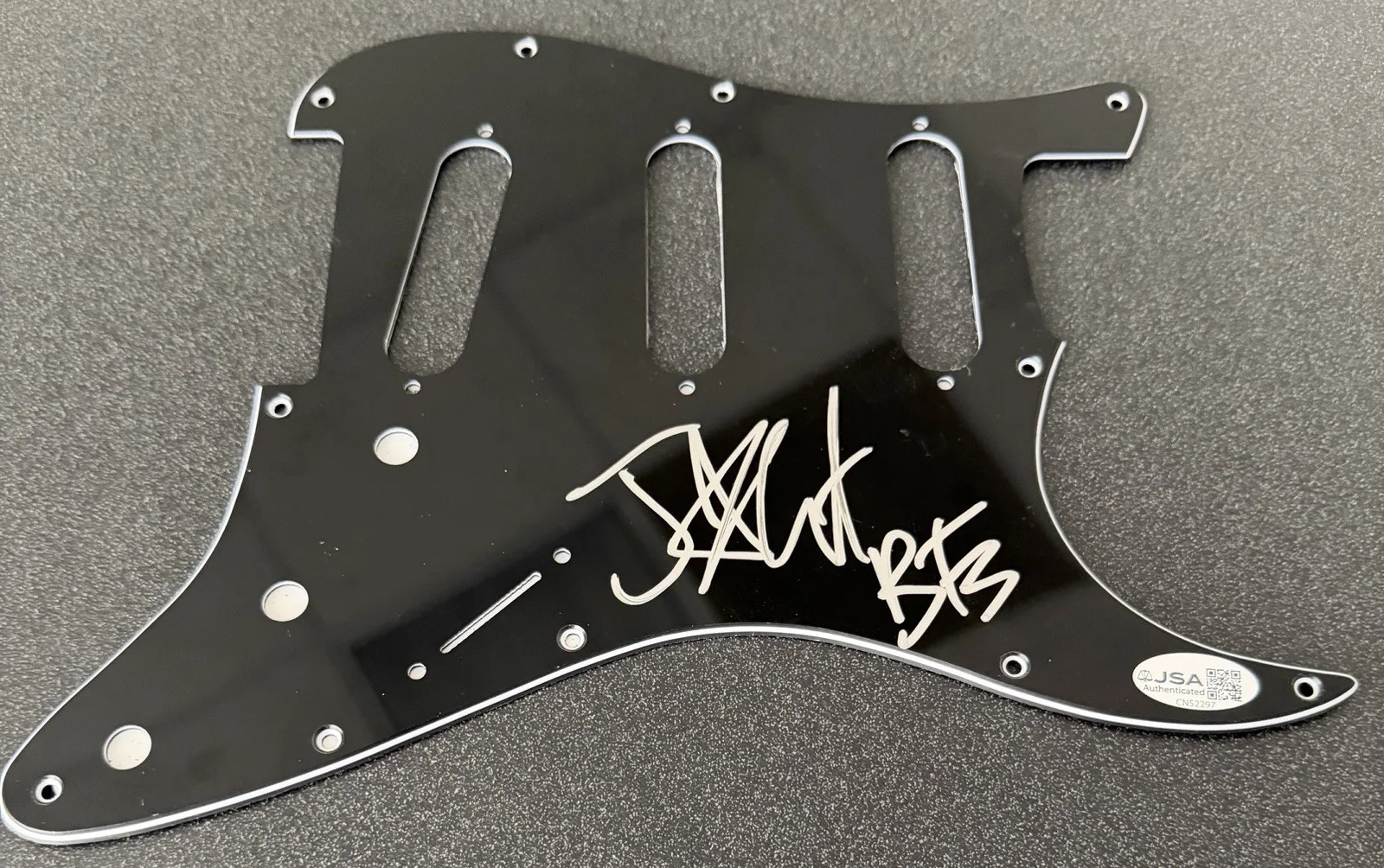 JARET REDDICK SIGNED GUITAR PICKGUARD *BOWLING FOR SOUP* EXACT PROOF JSA COA, image 3
