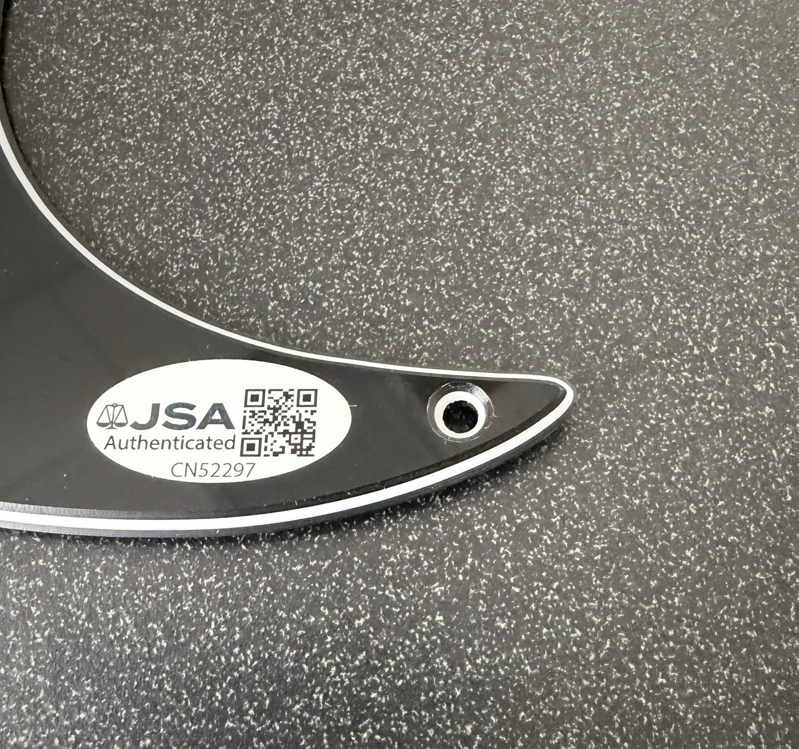JARET REDDICK SIGNED GUITAR PICKGUARD *BOWLING FOR SOUP* EXACT PROOF JSA COA, image 4
