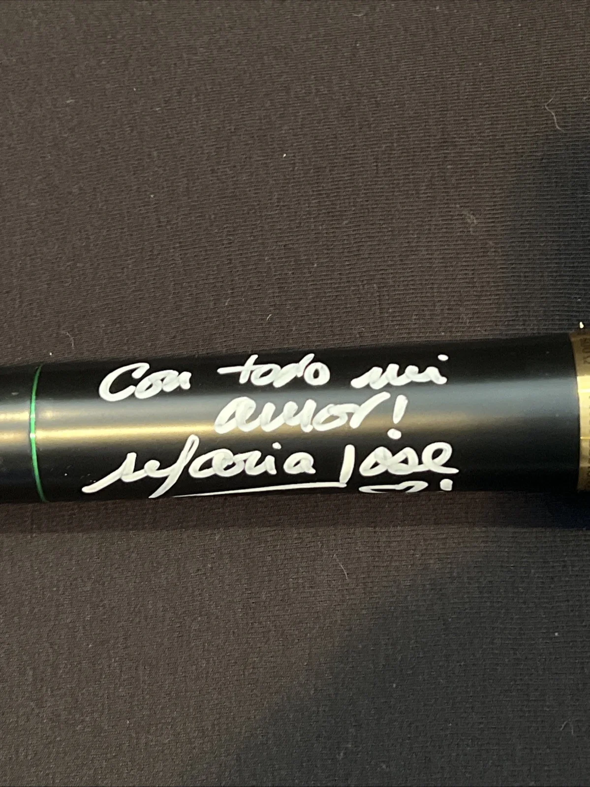 Maria Jose ( LA JOSA ) Pop Singer Signed Autograph Microphone PSA/DNA, image 2