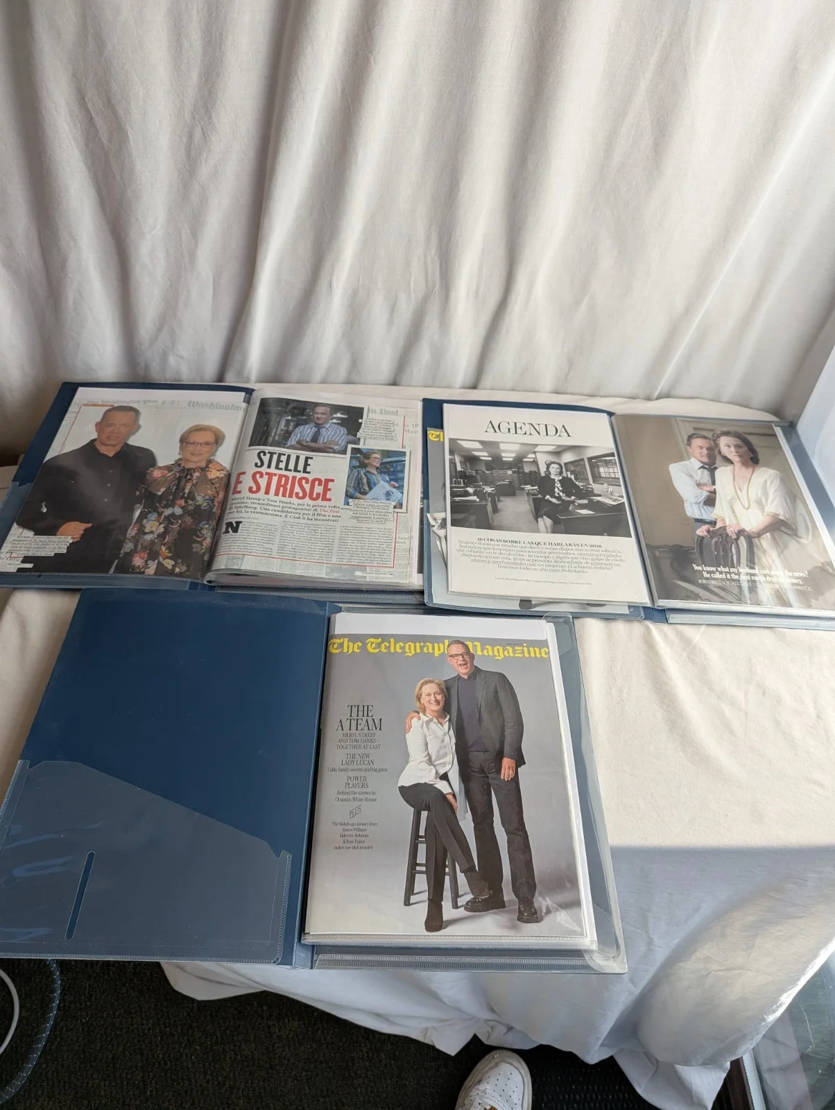The Post Film Memorabilia Archive Meryl Streep Photos & Articles Rare Tom Hanks, изображение 5