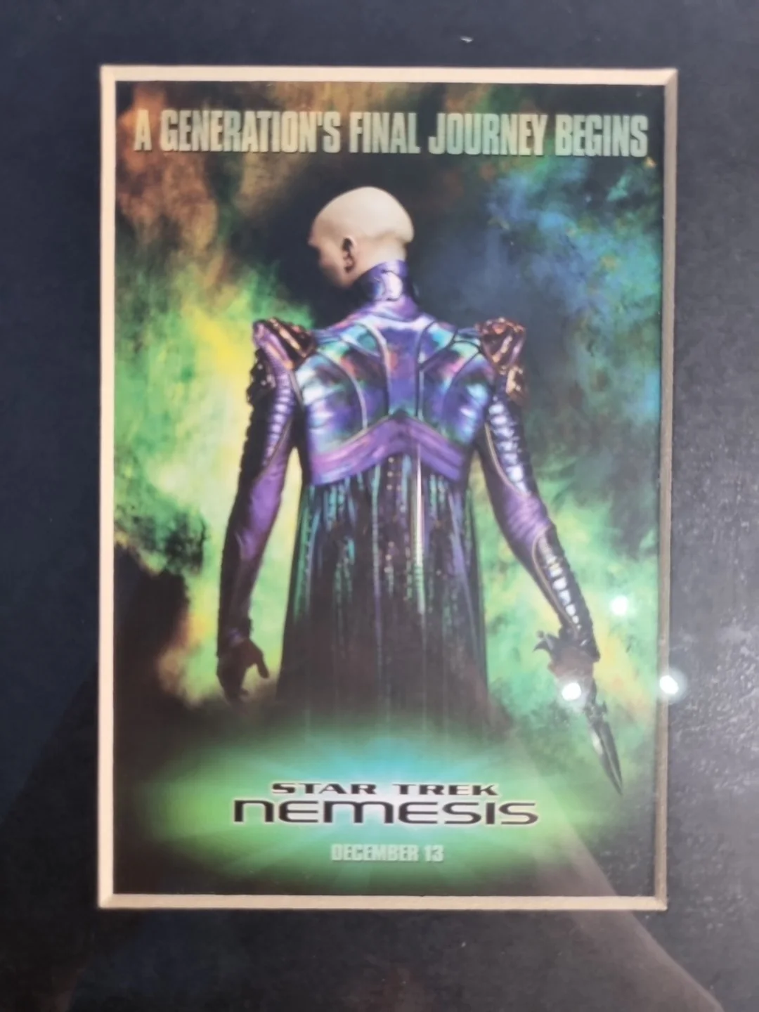 Star Trek - Nemesis Film Cell - Numbered Limited Edition No. 122 of 320 COA, изображение 3