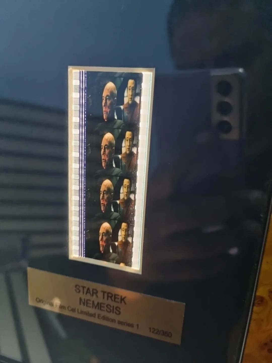 Star Trek - Nemesis Film Cell - Numbered Limited Edition No. 122 of 320 COA, изображение 5