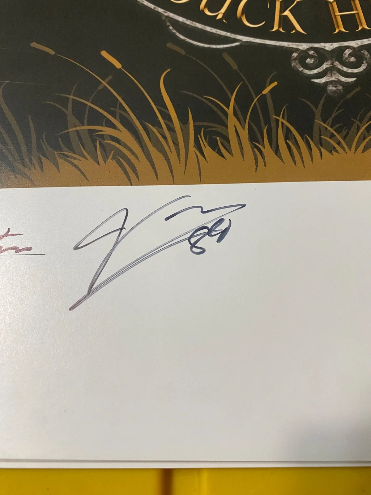Phil Robertson — RARE Duck Dynasty PHIL ROBERTSON SIGNED SAINTS SEAN PAYTON MICHAEL HUNT #/500, изображение 3