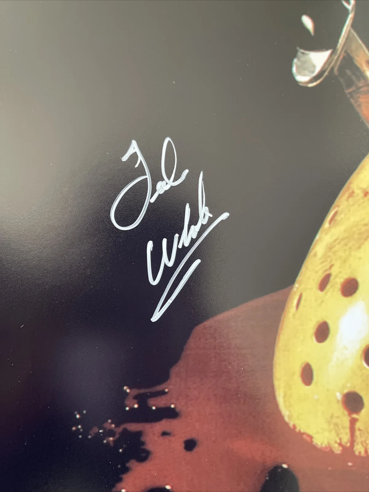 Ted White — Ted White Autographed Signed 16x20 Jason Friday The 13th Final Chapter Beckett, image 3