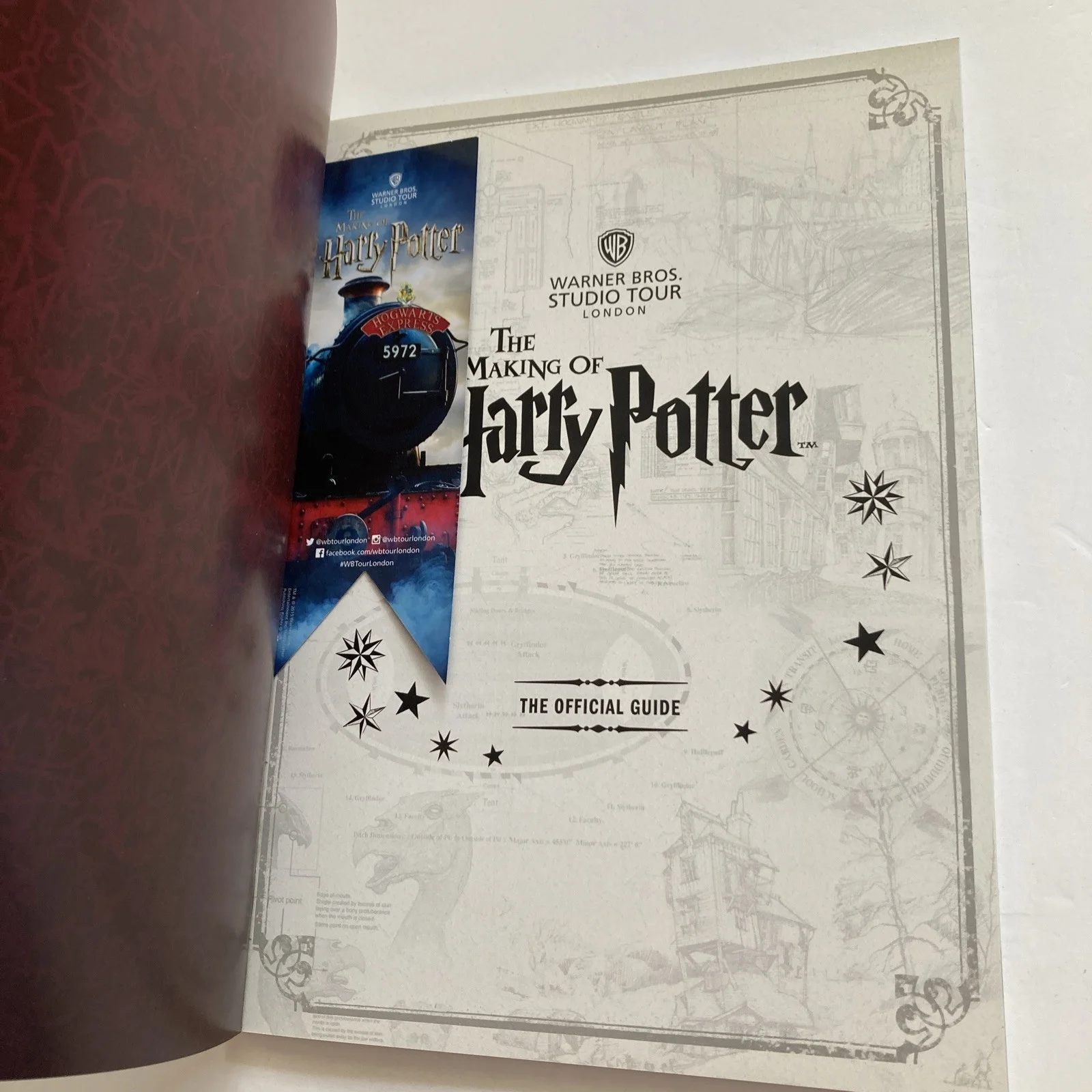 Warner Bros Studio Tour London Making of Harry Potter Official Guide New Edition, image 2