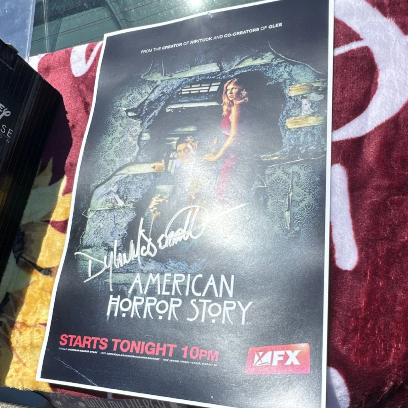 Dylan McDermott — American Horror Story Original Poster Signed by Dylan McDermott, image 2