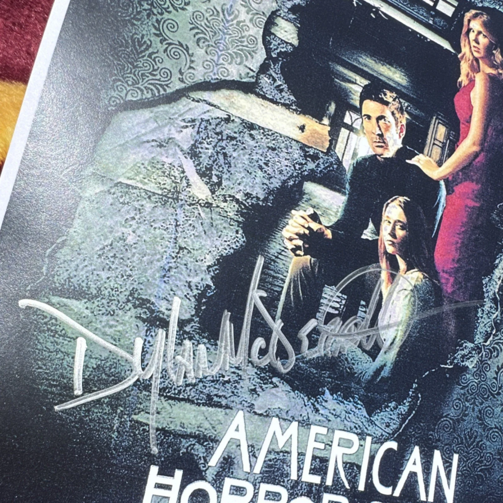 Dylan McDermott — American Horror Story Original Poster Signed by Dylan McDermott, image 3