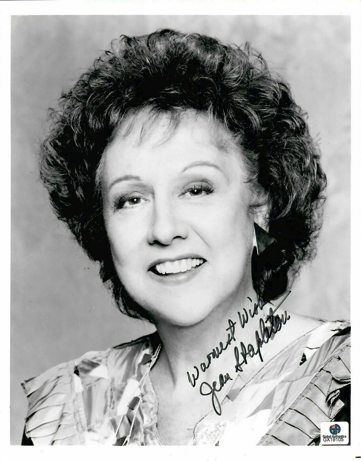 Jean Stapleton — Jean Stapleton Edith Bunker All In The Family SIGNED 8X10 Photo GA COA GX19105
