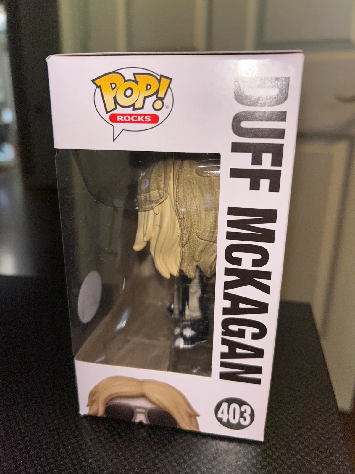 Duff McKagan Signed Guns N' Roses Funko with protector, image 2