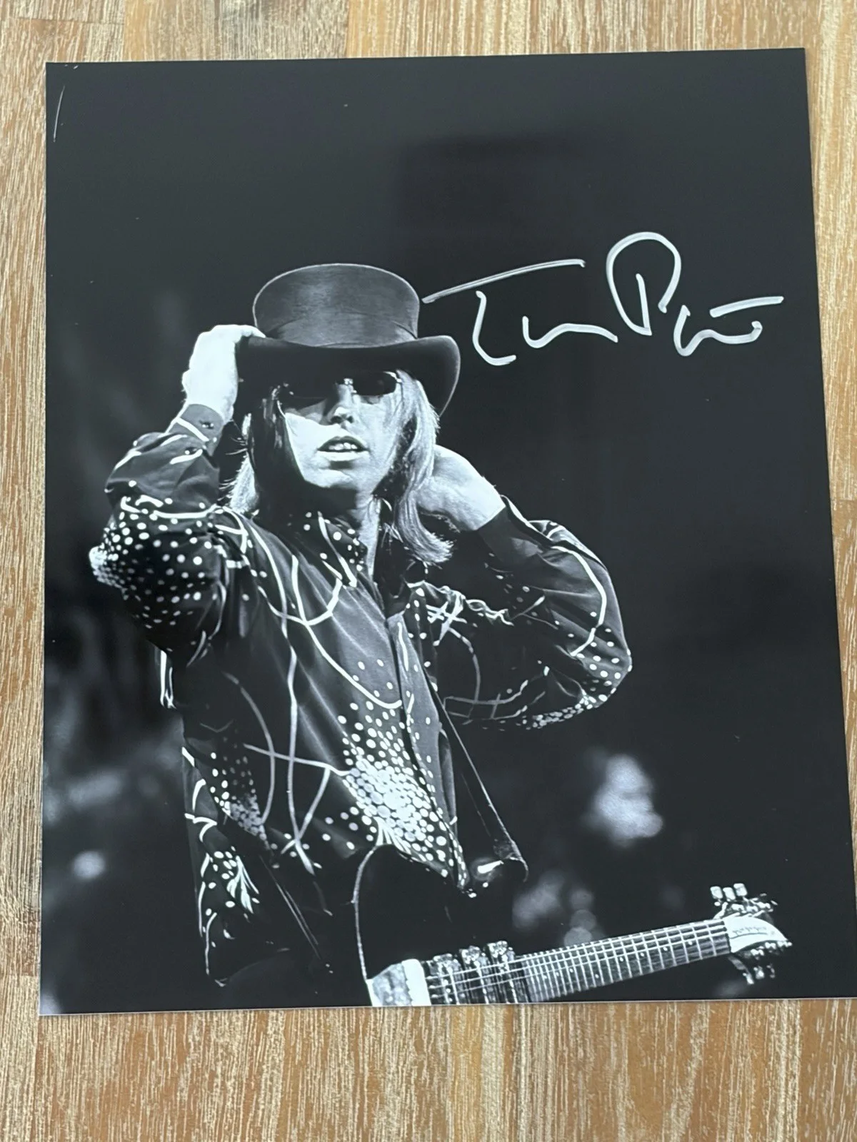 Tom Petty autographed 8x10 photo, signed, authentic, COA, image 2