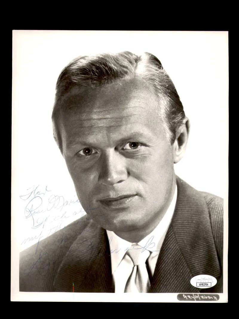Richard Widmark — Richard Widmark JSA Coa Signed 8x10 Photograph Autograph