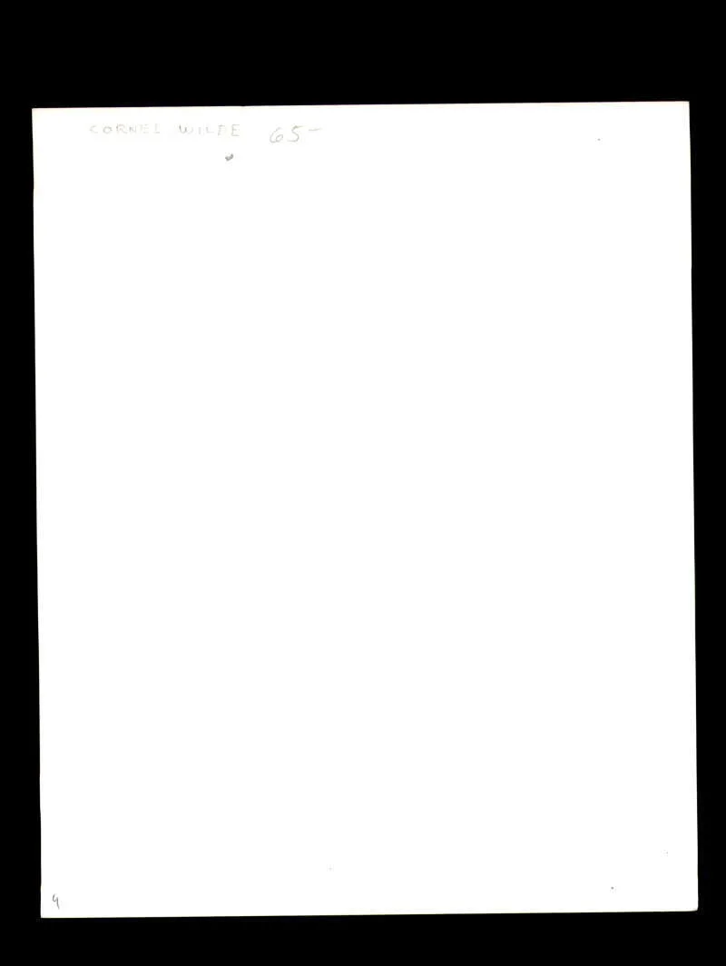 Cornel Wilde — Cornel Wilde JSA Coa Signed 8x10 Photograph Autograph, image 2
