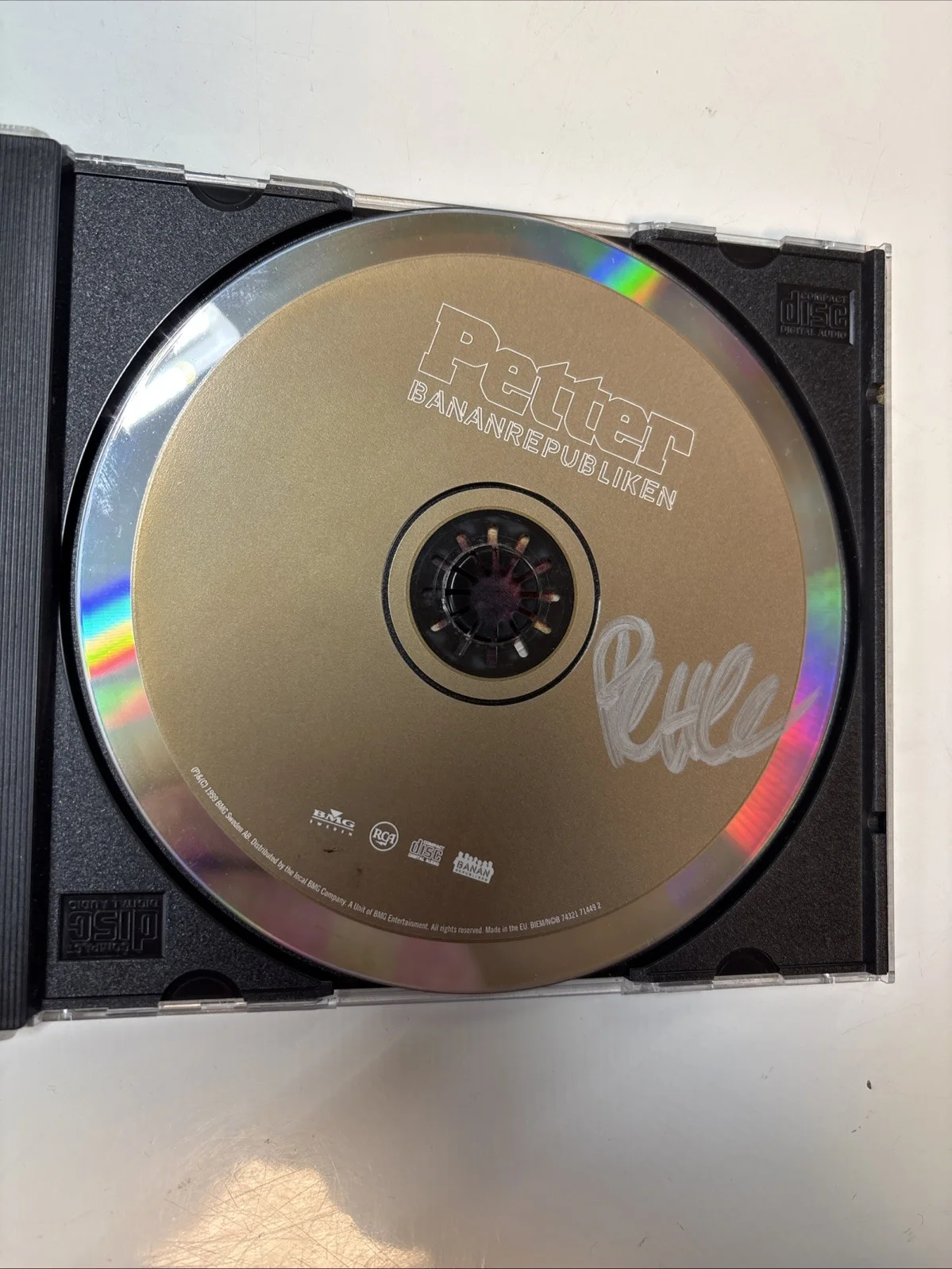 Petter Signed Bananrepubliken Cd, image 3