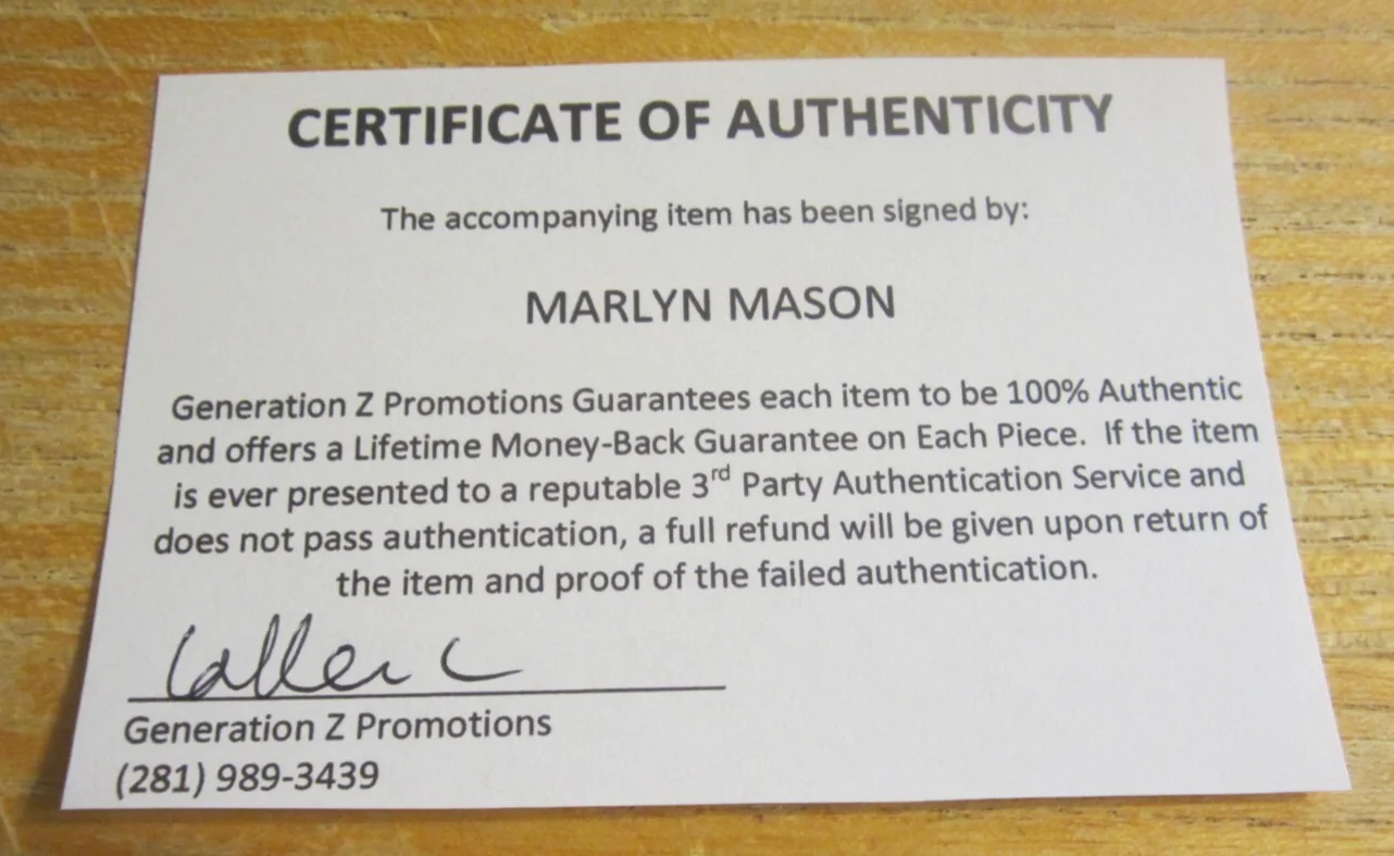 Marlyn Mason — Marlyn Mason Actress Autographed Signed 5X7 Photo "The Trouble with Girls", изображение 3