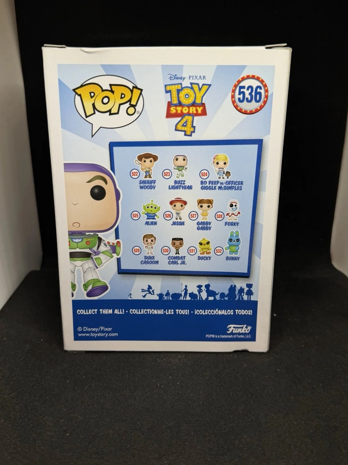 Tim Allen — Tim Allen signed Buzz Lightyear Funko Pop Toy Story 4 auto ~ JSA Holo 536, изображение 3