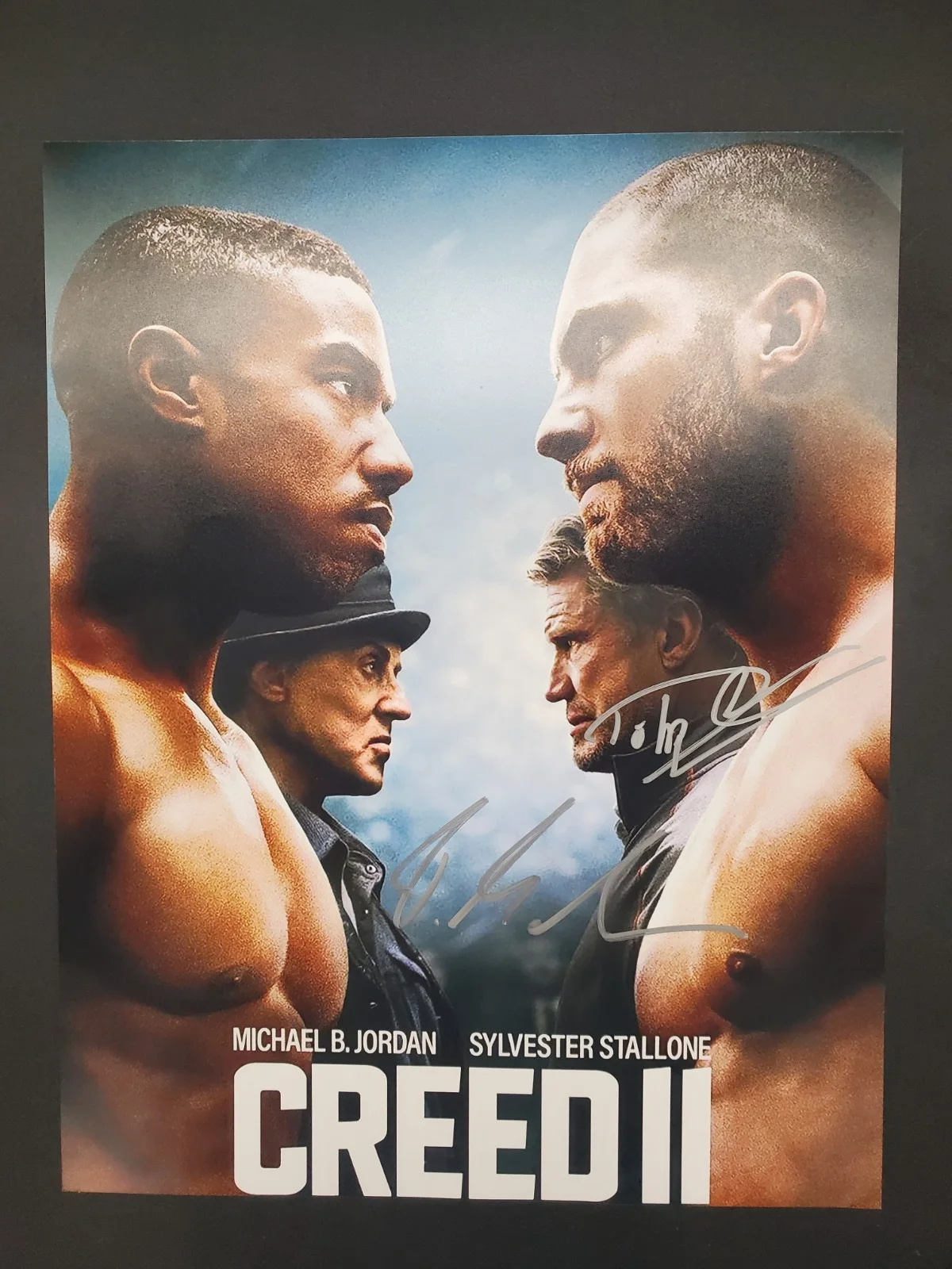 Florian Munteanu — FLORIAN MUNTEANU Viktor Drago Dolph Lundgren CREED 2 Signed 11x14 Movie Photo