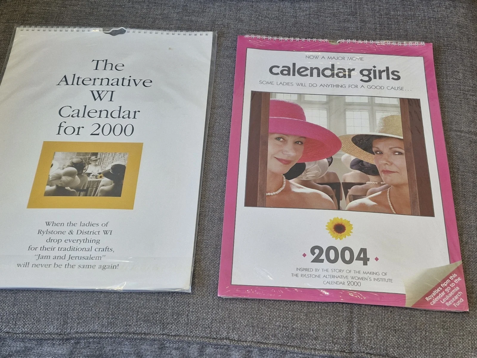 2 X " SEALED CALENDERS" CALENDER GIRLS 2004/ THE ALTERNATIVE WI CALENDER 2000, image 5