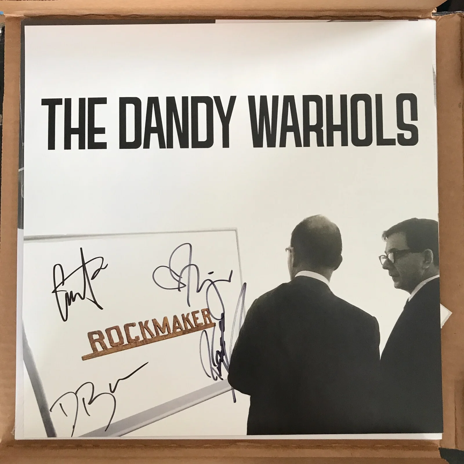 The Dandy Warhols SIGNED Autograph ROCKMAKER LP Insert 2024 All Band Members A, image 4