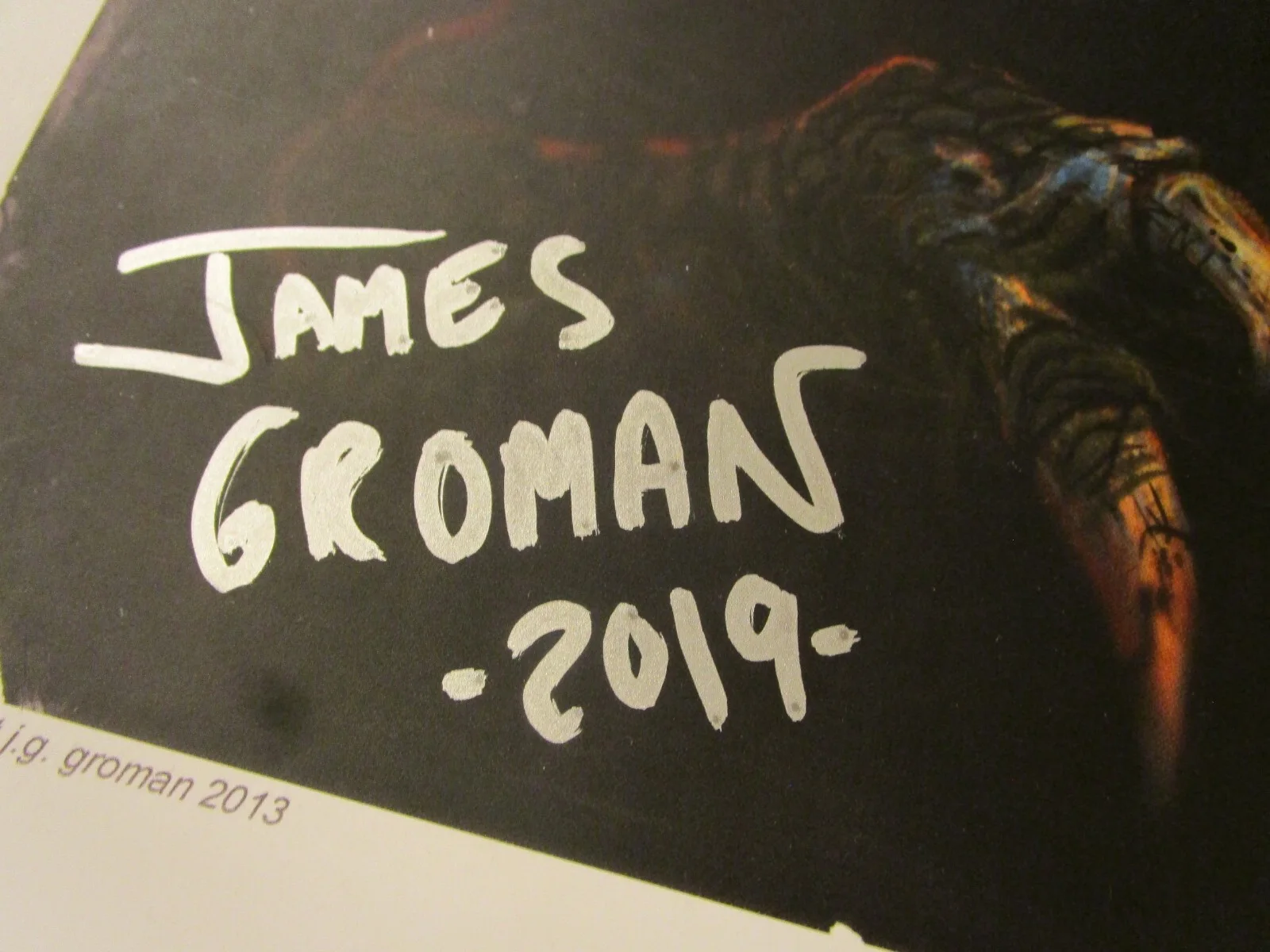 JAMES GROMAN — ROTTEN REXX SIGNED AUTOGRAPHED By JAMES GROMAN POSTER, изображение 2