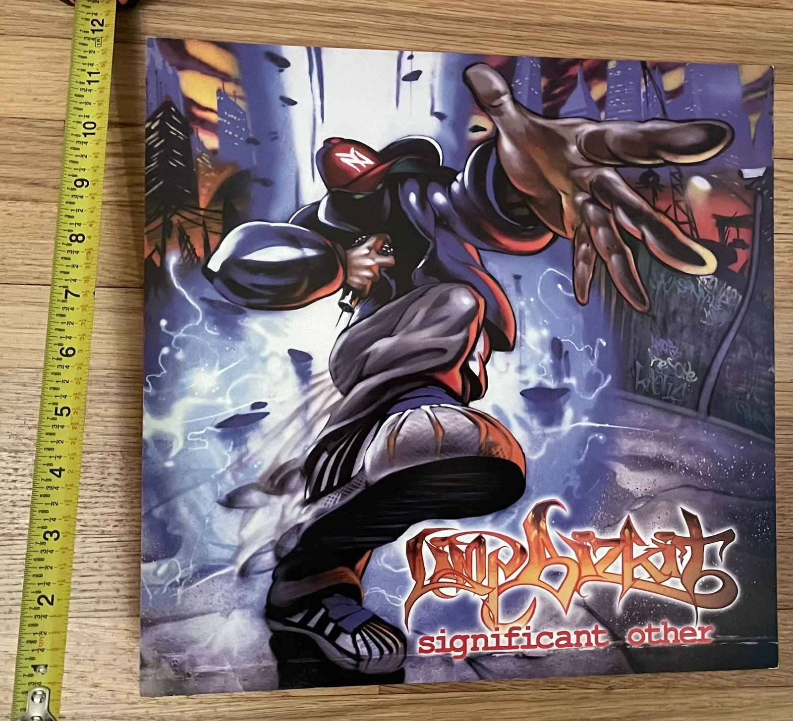 Limp Bizkit Significant Other Album Cover Double sided Promo Poster 12 x 12 Card, изображение 4