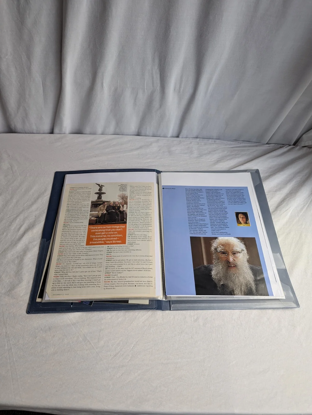 Angles in America Film Memorabilia Archive Meryl Streep Photos & Articles, изображение 3
