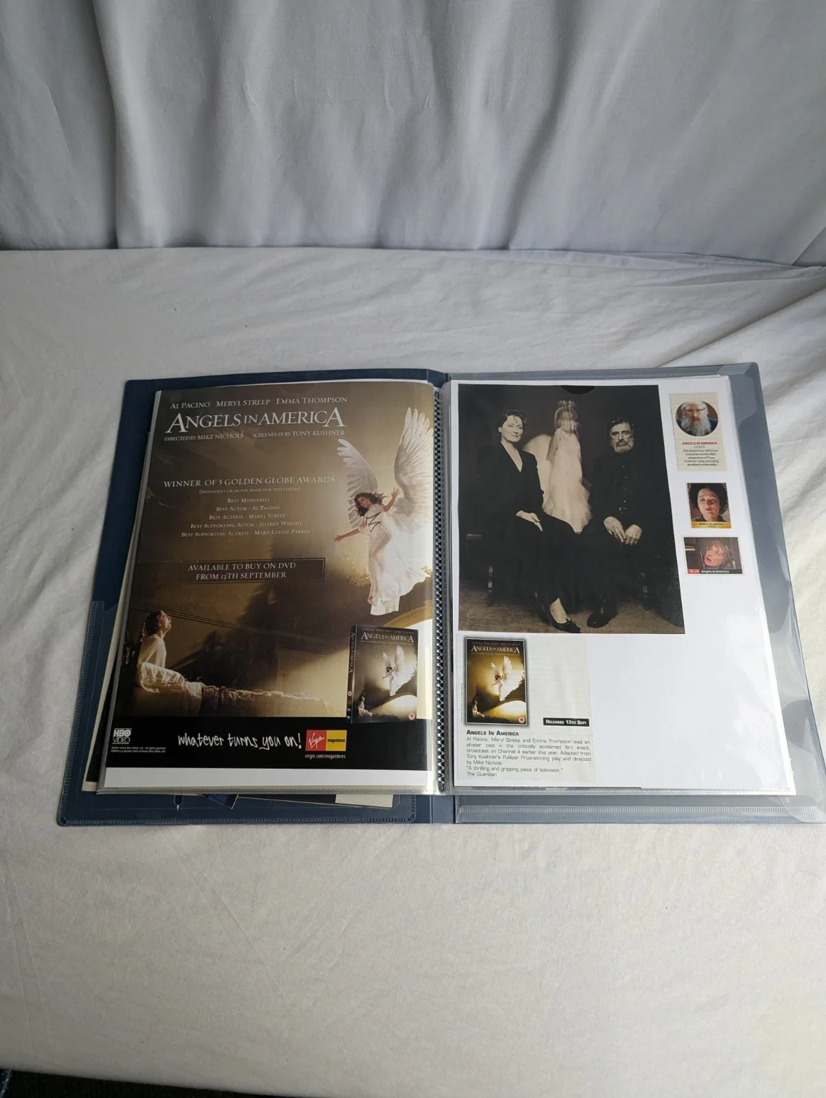 Angles in America Film Memorabilia Archive Meryl Streep Photos & Articles, изображение 4