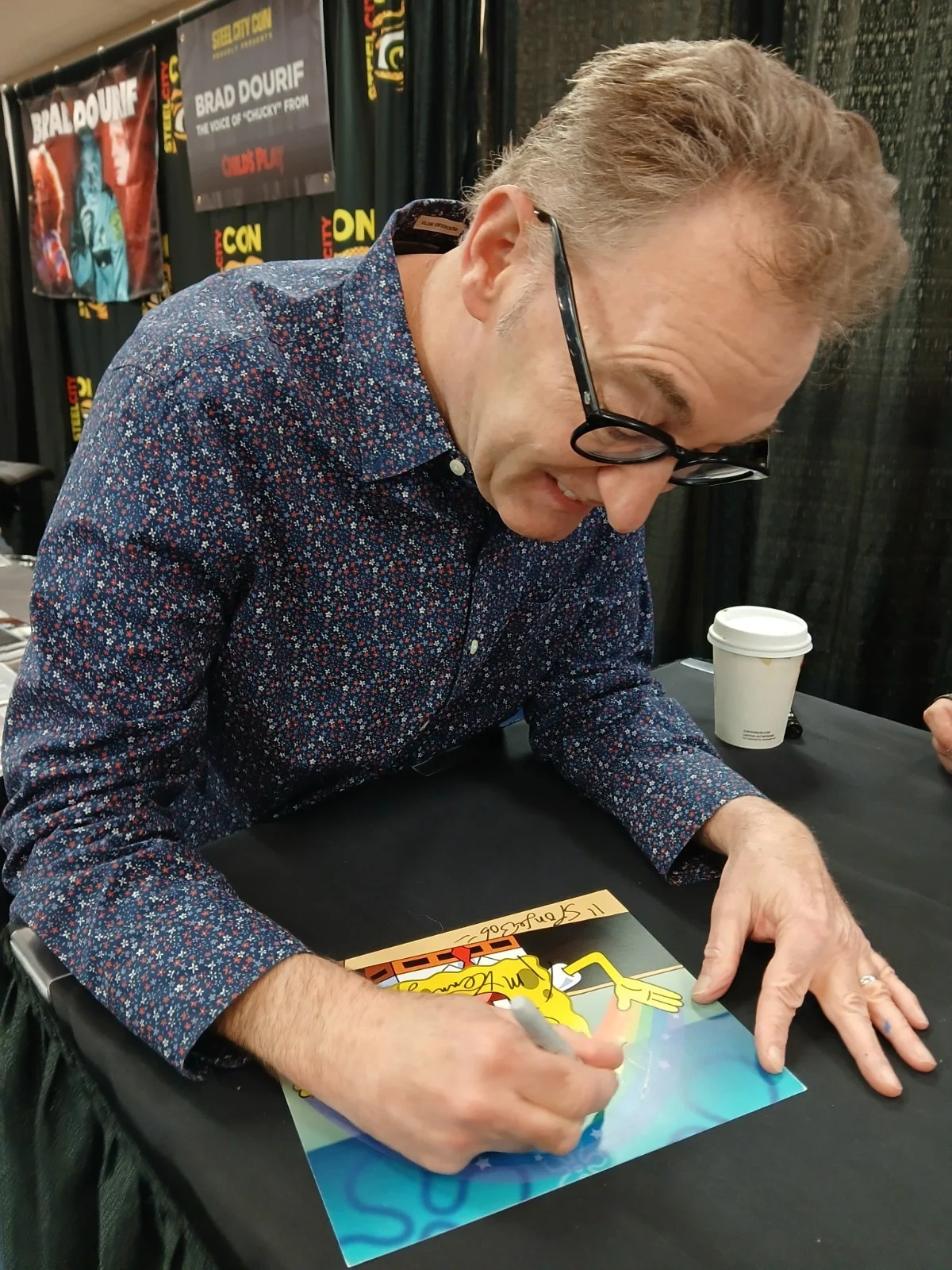 Tom Kenny SpongeBob SquarePants Autograph 8x10 With Proof, image 3