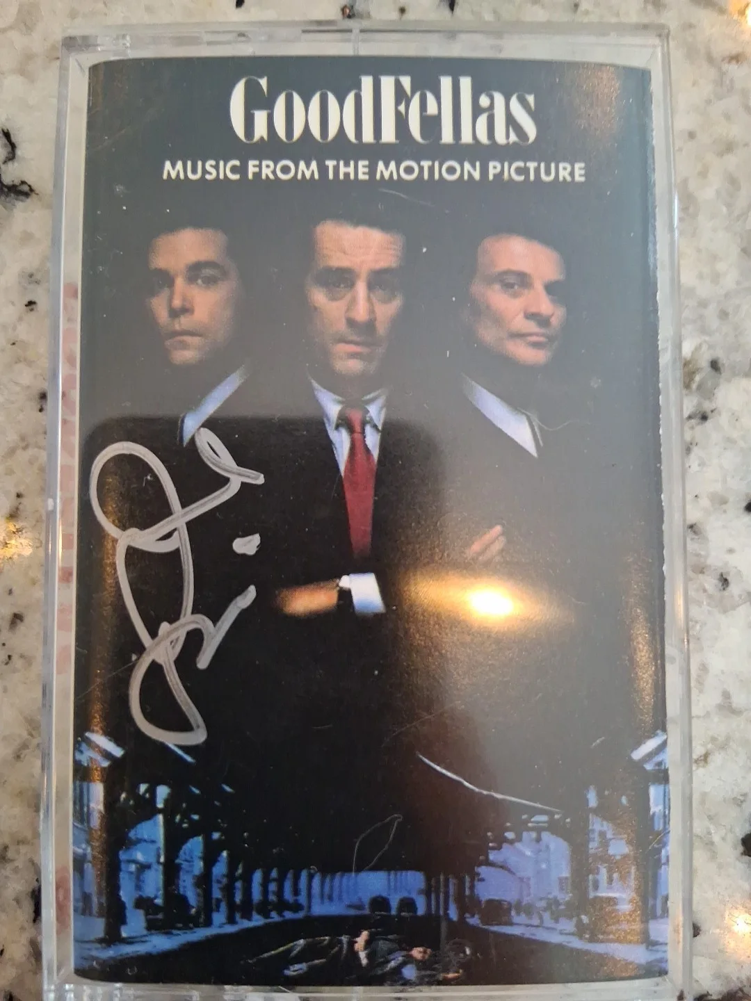 Joe Pesci Signed with Exact Proof 1 of 1 — Joe Pesci Goodfellas Tape Soundtrack SignedAt His Last Sign Exact PROOF 1 of 1