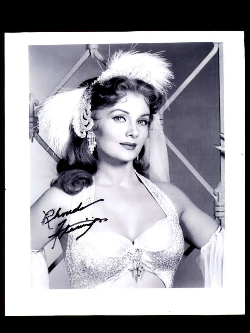 Rhonda Fleming — Rhonda Fleming JSA Coa Signed 8x10 Photograph Autograph