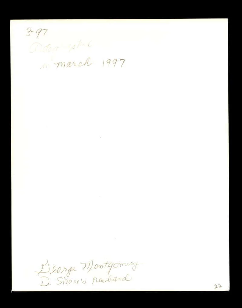George Montgomery — George Montgomery JSA Coa Signed 8x10 Photo Certified Autograph, изображение 2