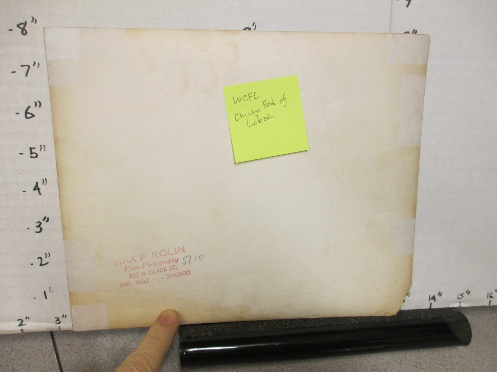 radio show photo 1950s WCFL Chicago Labor Louie Quinn Mickey Sharp autographs, изображение 2